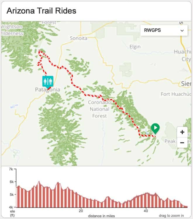 Arizona Trail Mountain Bike Rides